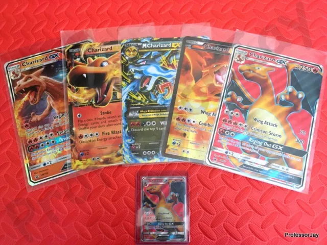 Pokemon Cartes (2x) Géant Très Grand Énorme Vide Toploaders + Manches + Sacs TCG