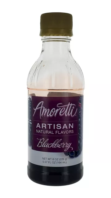 Amoretti Blackberry Artisan Fruit Puree 8 Oz