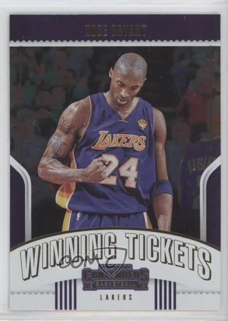 2018-19 Panini Contenders Winning Tickets Kobe Bryant #26 HOF
