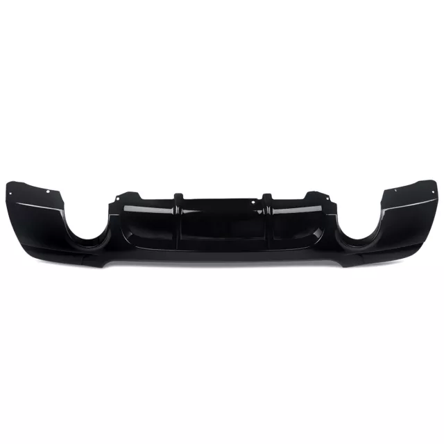 Schwarz Hochglanz für BMW E92 E93 325i 335i  M-Paket 07-13 Heckdiffusor Spoiler 3