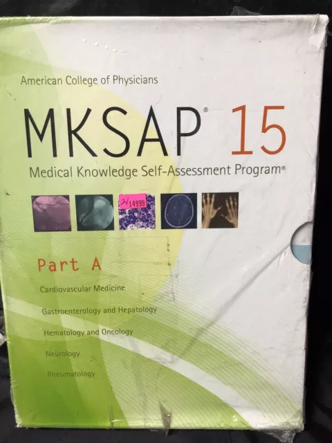 NEW MKSAP 15 College Physicians Books