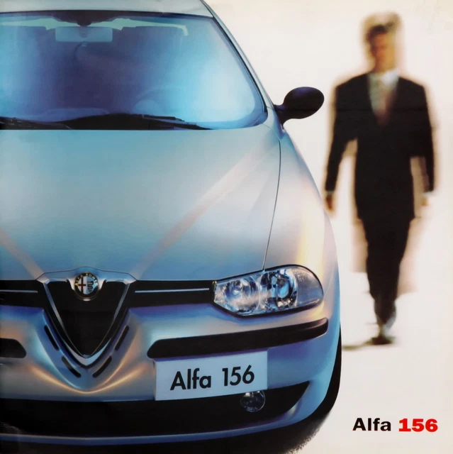 ALFA ROMEO 156 Prospekt 2000 brochure catalog Drucknummer 049354550