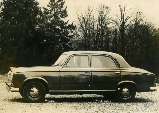 France Automobile Car 403 Peugeot Old Photo 1949