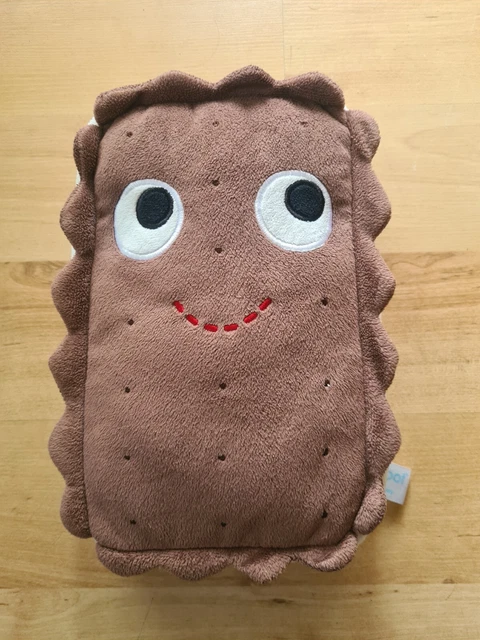 Kidrobot Yummy World 10 Inch Sandy Ice Cream Sandwich Plush - Collectible Food Plush Toy