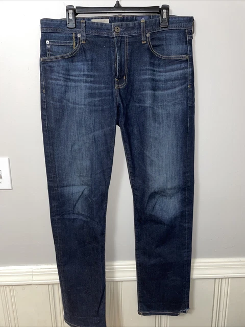Adriano Goldschmied Jeans Mens 33x32 Blue The Graduate Tailored Leg Denim