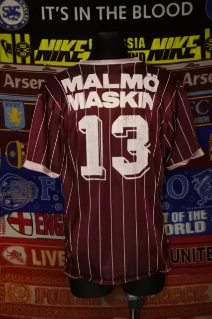 4/5 Malmö IF adults L #13 vintage football shirt jersey trikot soccer Malmo