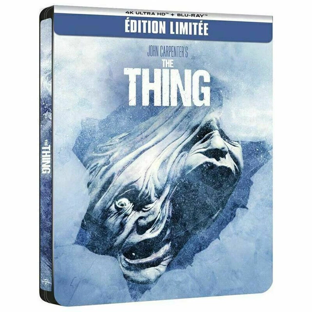 The Thing BLU-RAY 4K STEELBOOK Collector Version Française | NEUF SOUS BLISTER