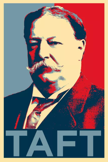 William Howard Taft Art Print 'Hope' - Photo Poster Gift - USA President