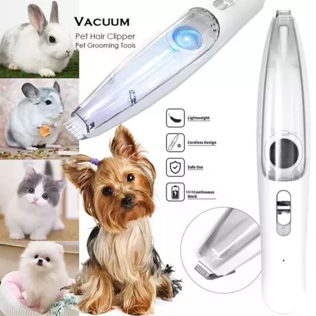 Electric Pet Hair Clipper Dog Cat Feet Paw Shaver Cordless Grooming Trimmer Kits