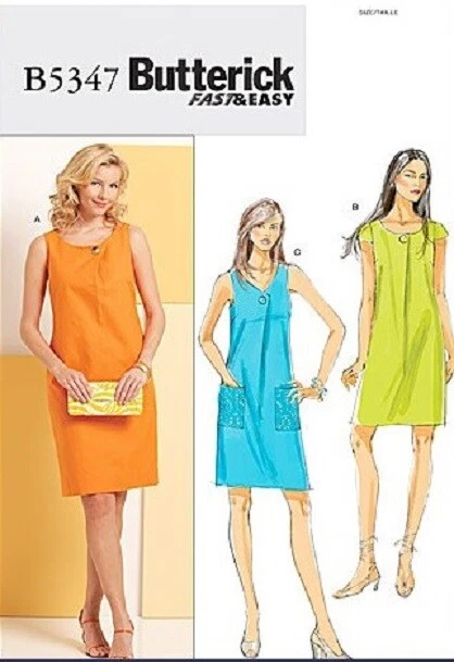Patron Butterick 6212/E5 - Robe