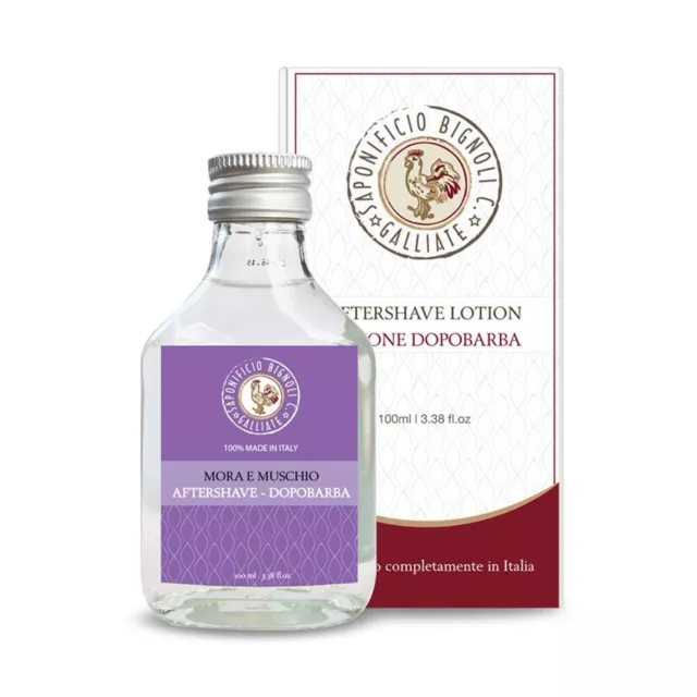 Jabonería Bignoli mora y musgo después del afeitado 100 ml