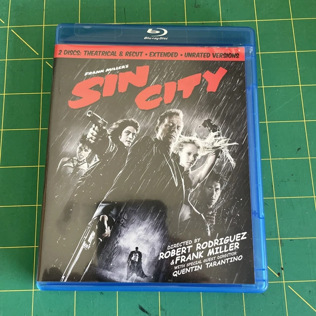 Sin City (Blu-ray Disc, 2011, 2-Disc Set, Recut, Extended, Unrated) Sin City (Blu-ray Disc, 2011, 2-Disc Set, Recut, Extended, Unrated)