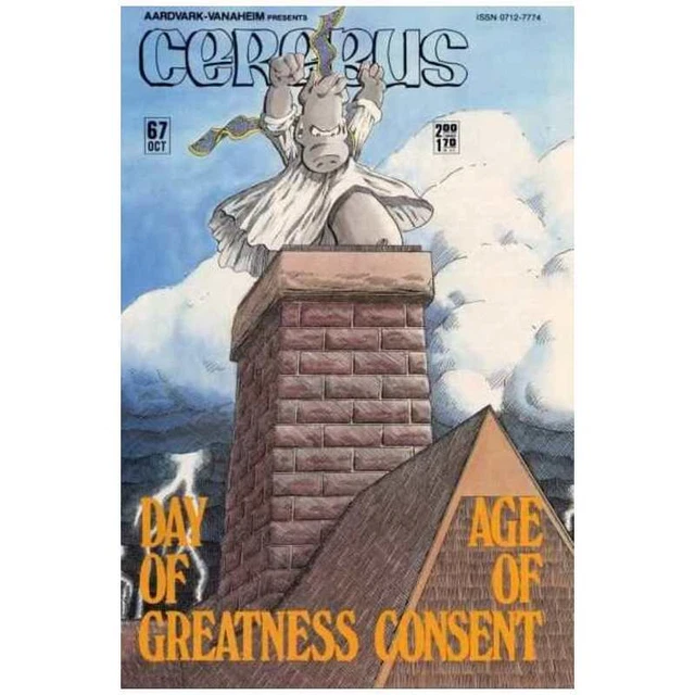 Cerebus the Aardvark #67 in Very Fine + condition. Aardvark-Vanaheim comics [v/