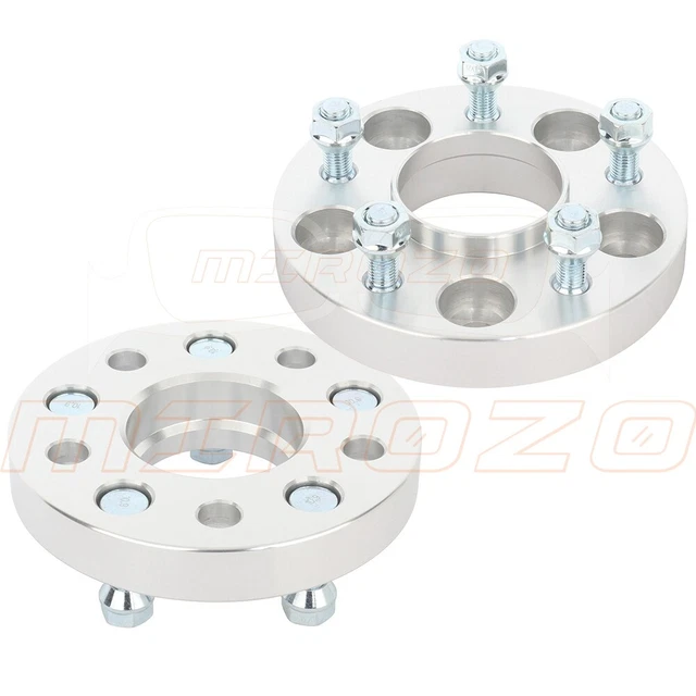 (2) 1" 5x4.75 Wheel Spacers 12x1.5 For Chevy Corvette Blazer GMC Jimmy Sonoma