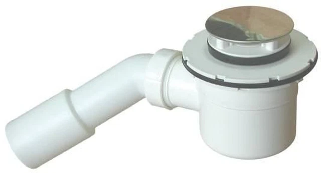 VIEGA LAVABO DA Incasso Sifone Sifone Chiusura Odore Set - Foto 5