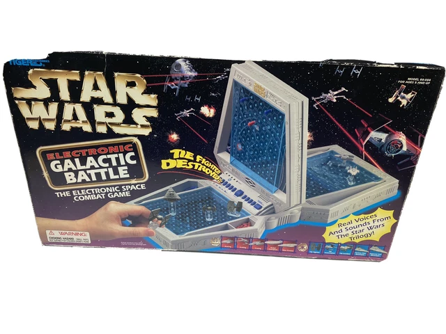STAR WARS TIGER Electronic Galactic Battle Game Battleship Vintage