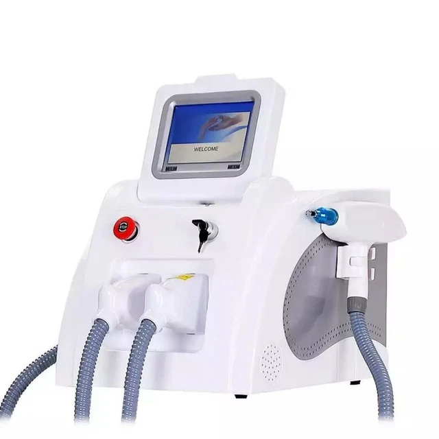 Macchina di bellezza professionale SHR IPL OPT rimozione capelli/tatuaggi laser 2 in 1