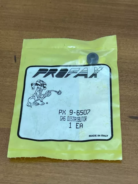 Profax 9-6507 Plasma Gas Distributor , Made in Italy