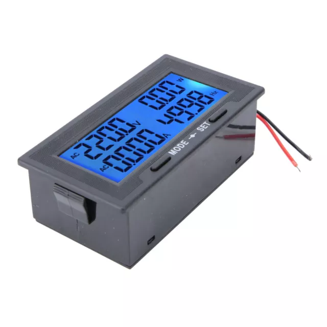 YB5142DM 0-500V Intelligent Digital LCD Display AC Voltage Current Tester Meter