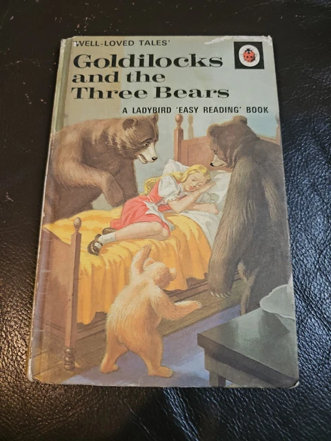 GOLDILOCKS AND THE Three Bears vintage Ladybird HB book Well Loved ...