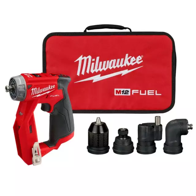Milwaukee 2505-80 M12 FUEL 12V 4-in-1 Install Drill/Driver -Bare Tool - Recon