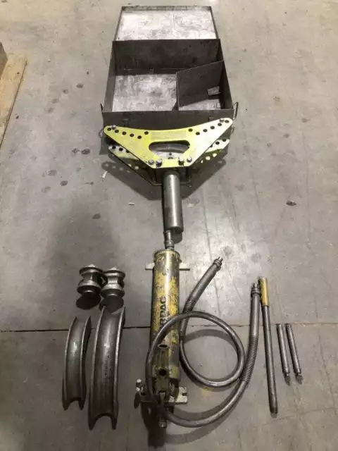 Greenlee 880-M2 1-1/2" Hydraulic Pipe Bender w/ Enerpac Hydraulic Pump 10,000PSI