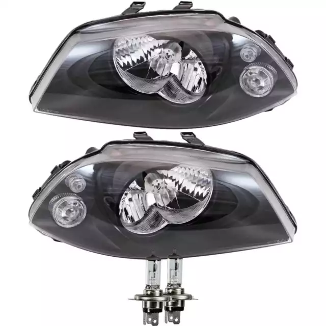 Set Faros para Seat Ibiza III 3 Tipo 6L Año Fab. 02-06 H4 Incl. Osram Lámparas