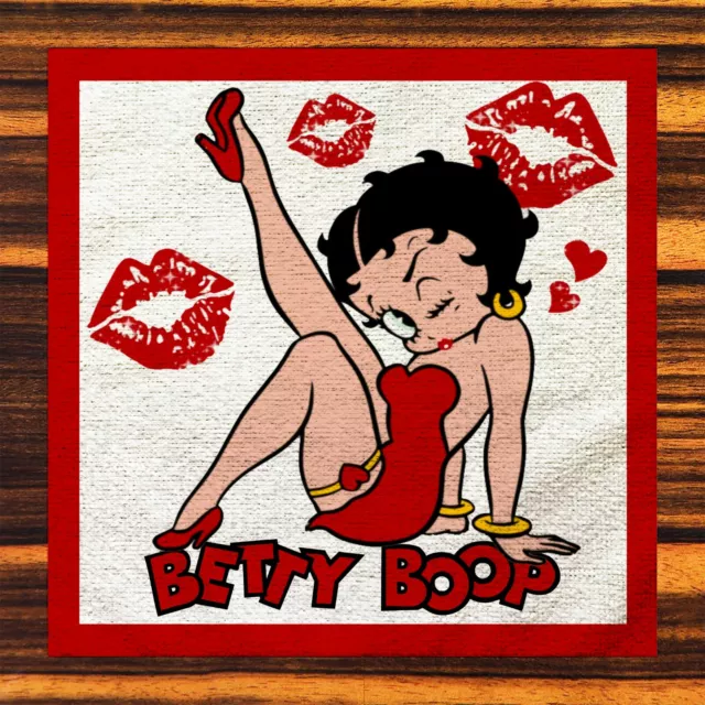 BETTY BOOP Washcloths NEW Collectors Set of 6