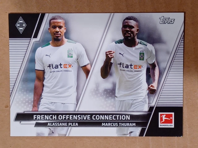 Carte Topps Bundesliga 2023 - Marcus Thuram (Gladbach) édition International Stars /49