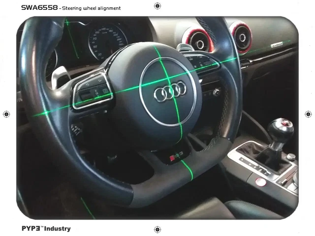 Outil géométrie alignement de volant multifonctions