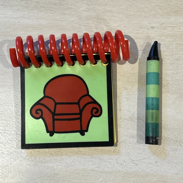 VINTAGE BLUE'S CLUES Steve's Handy Dandy Notebook 1998 Int. With Crayon £63.65 PicClick UK