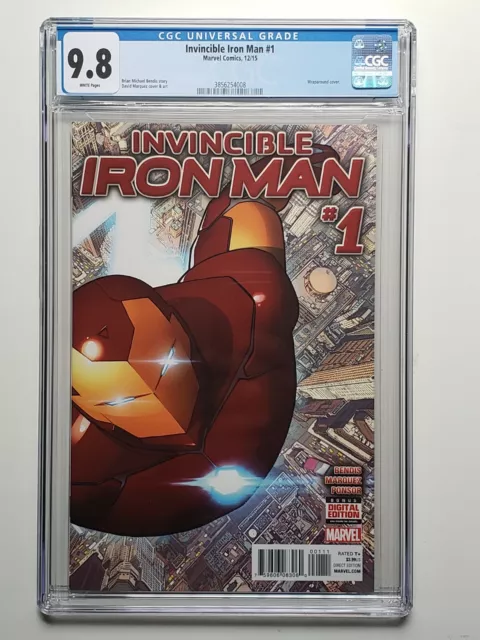 Invincible Iron Man #1 (2015) CGC 9.8 [Marvel Comics]
