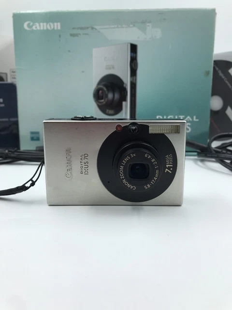 Canon PowerShot  IXUS 70 / ELPH SD1000 7.1MP Digital Camera - Silver
