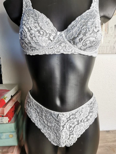 Damen Unterwäsche BH - SET Neu mit Etikett Größe 75 B Grau