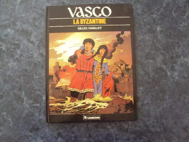 BD  VASCO la byzantine   n°3  - Gilles CHAILLET  (EO 1984)