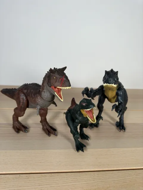 Jurassic Park Jurassic World Dinosaur Bundle Dinosaurs - X 3