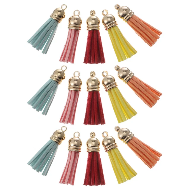 25 Pcs Glands En Daim Bijoux Pour Enfants Jaunir Masse