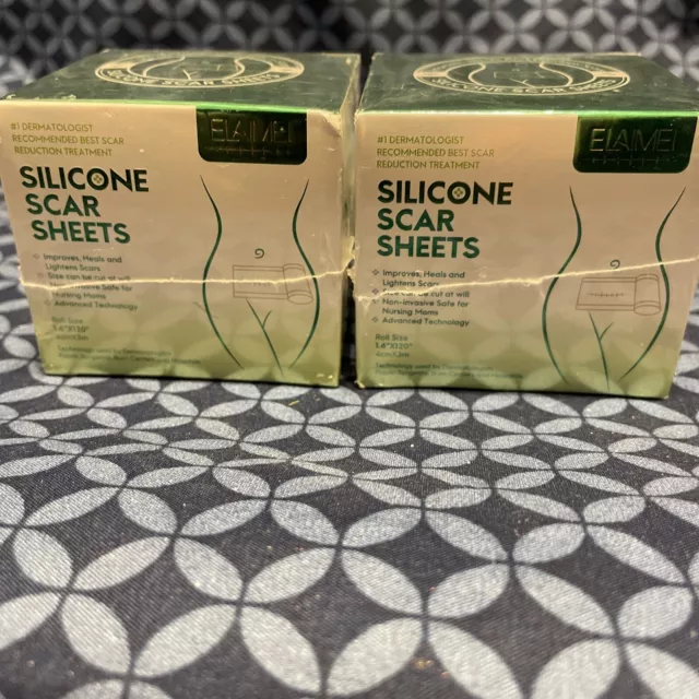 Elaimei (2 PK) Silicone Scar Sheets 1.6x120