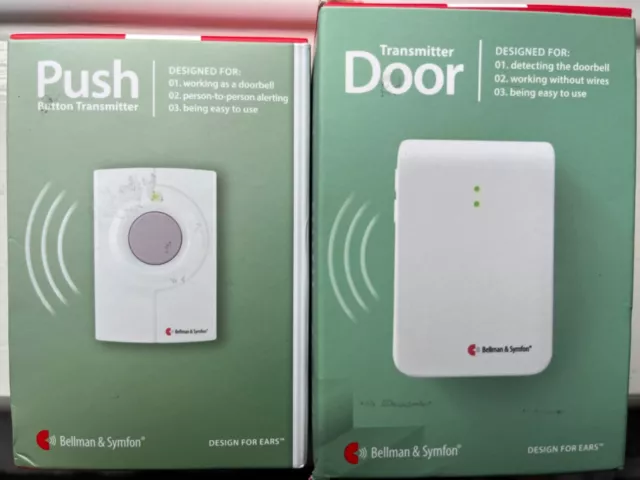 BUNDLE Bellman & Symfon Door Transmitter & Push