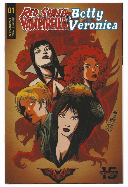 Red Sonja & Vampirella Meet Betty & Veronica #1 2019 Variant Cover B Dynamite