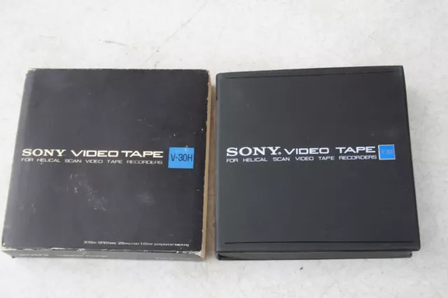 Sony Video Tape V-30H For Helical Scan Video Tape Recorders