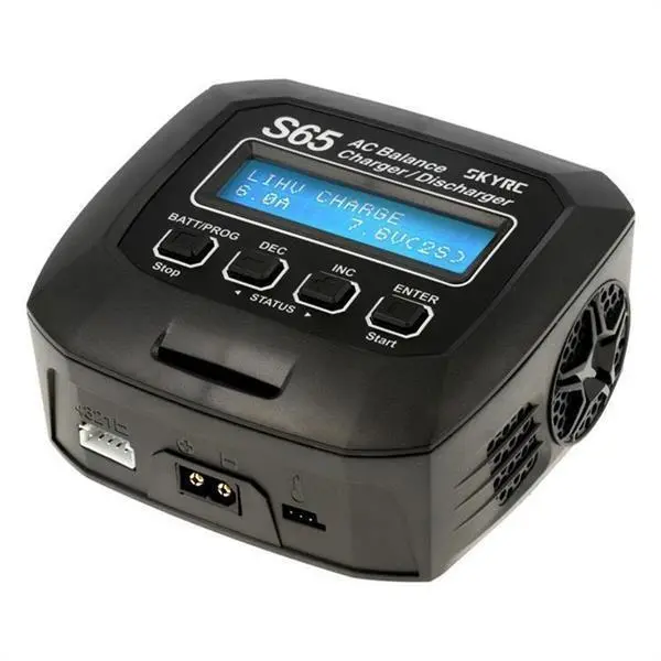 SkyRC S65 AC Chargeur Lipo 2-4s 6A 65W Unload 2A 10W/SK100152