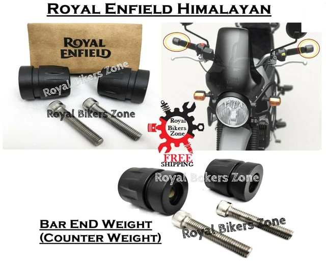 ROYAL ENFIELD &BAR End Weight" (Counter Weight) For "Himalayan" £32.87