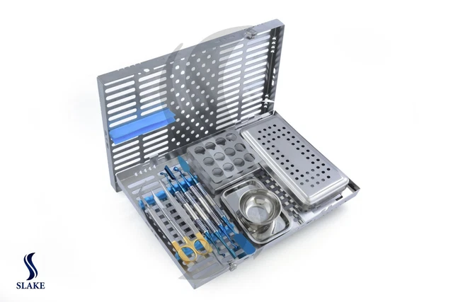 DENTAL PRF BOX GRF System Platelet Rich Fibrin Set Surgery Kit Cassette ...