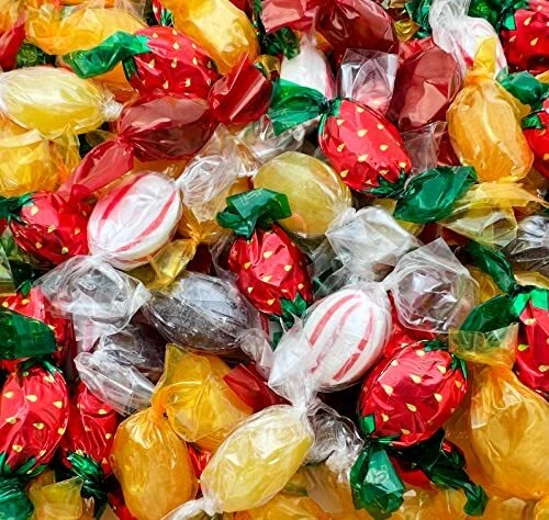 Funtasty Old School Hard Candy Assortment Old-fashioned Treats Bulk Pack 2 Po...