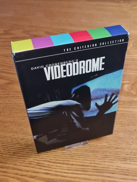 VIDEODROME DVD rare OOP Criterion US import region 1  (David Cronenberg)