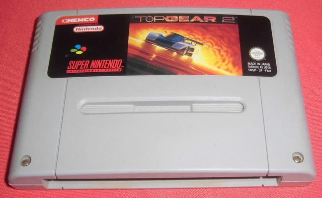 SUPER NINTENDO TOP Gear 2 [PAL-FAH] SNES Console *JRF* EUR 30,00 ...