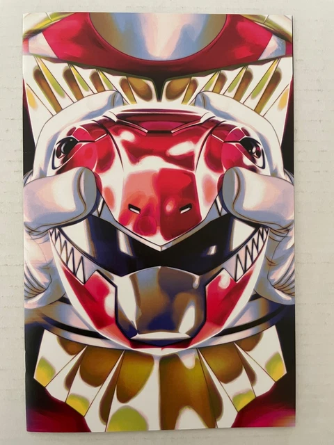 Mighty Morphin Power Rangers Teenage Mutant Ninja Turtles Red Helmet TMNT MMPR