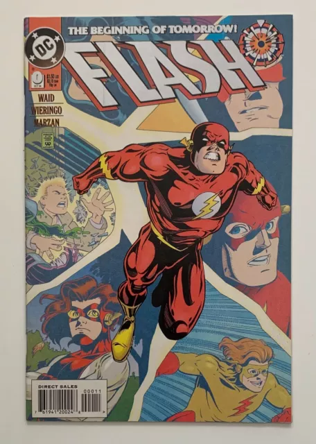 Flash #0 (DC 1994) VF- condition. Mark Waid, Mike Wieringo, Jose Marzan, Jr