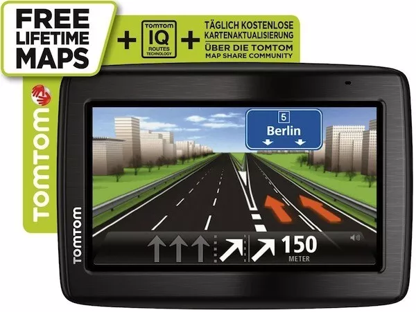 TomTom VIA 135 SAT NAV  5 inch UK & Europe Free Lifetime 2024 Map & Bluetooth